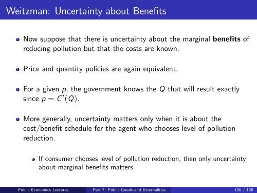 Public Economics Lectures Part 1: Introduction