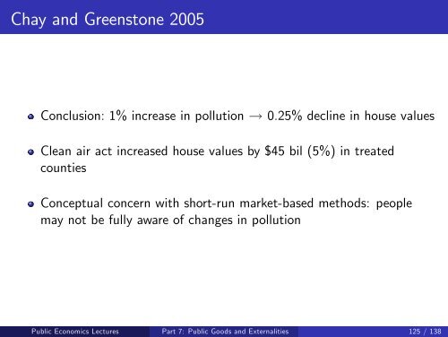 Public Economics Lectures Part 1: Introduction