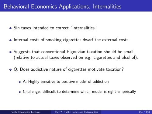 Public Economics Lectures Part 1: Introduction