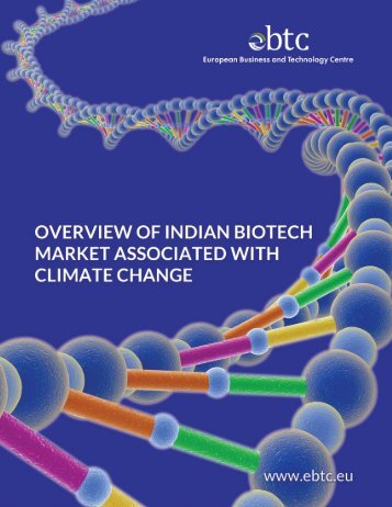 Overview of Indian Biotech Market associated with Climate - EBTC