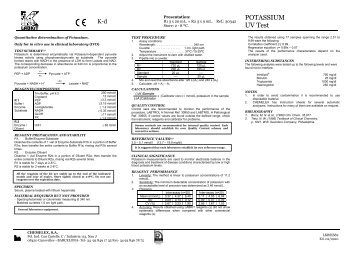 POTASSIUM UV Test - AgentÃºra Harmony vos