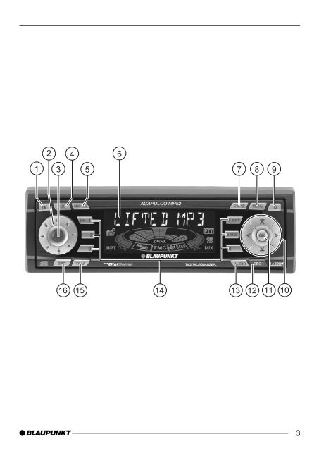 Acapulco MP52 - Blaupunkt