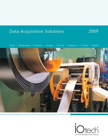 IOtech data acquisition solutions