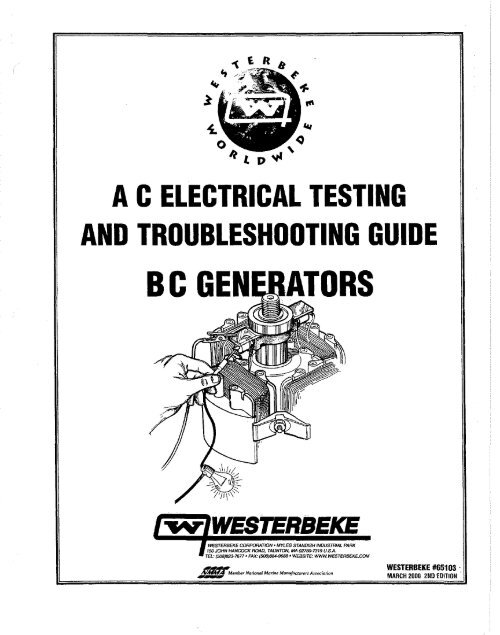 A.C. Electrical Testing and Troubleshooting Guide - Westerbeke