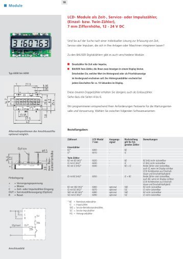 60XX.XXXXX - Bauser