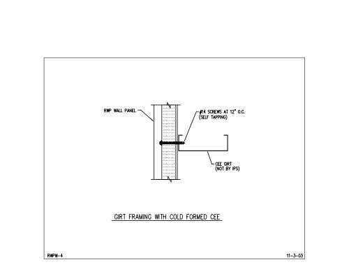 IPS-RWP II Wall Detail - Ceco Building Systems