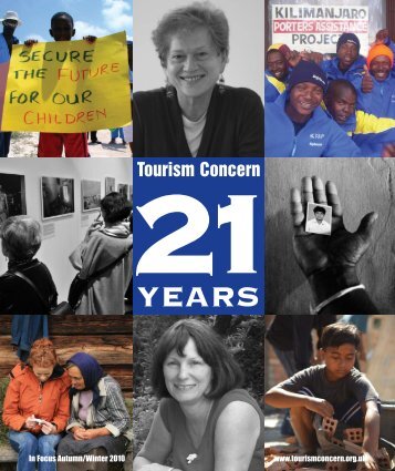 21YEARS - Tourism Concern