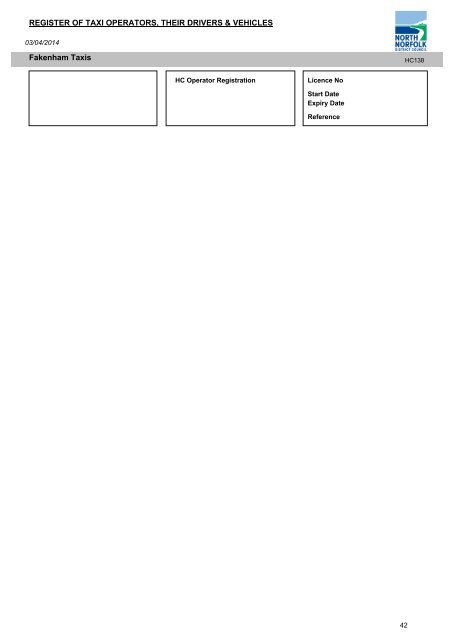 REGISTER OF TAXI OPERATORS, THEIR DRIVERS & VEHICLES ...