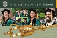 Download our Brochure - William & Mary Law