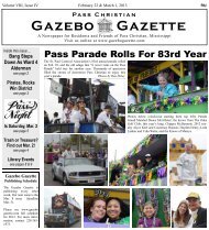 Feb 22-Mar 1, 2013 issue - Gazebo Gazette