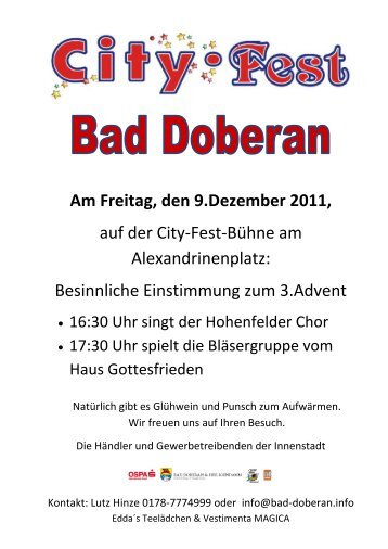 Am Freitag, den 9.Dezember 2011 - Bad Doberan, Ostseebad ...