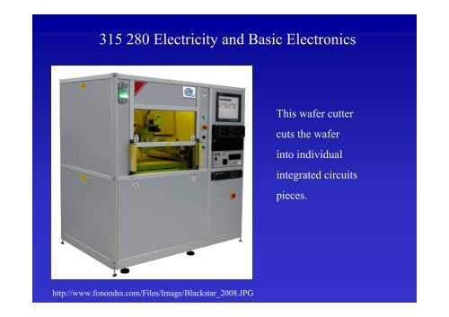 Making semiconductor devices