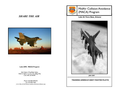 MidAir Collision Avoidance (MACA) Program - Luke Air Force Base
