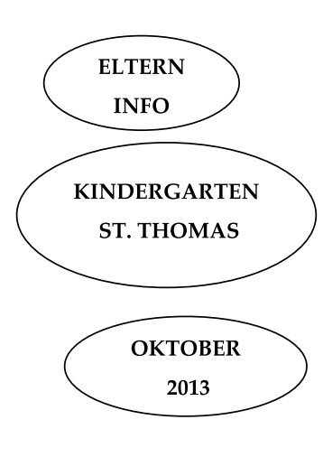 Elternbrief - Kindergarten St. Thomas