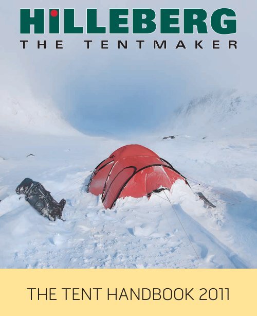 the tent handbook 2011 - Hilleberg