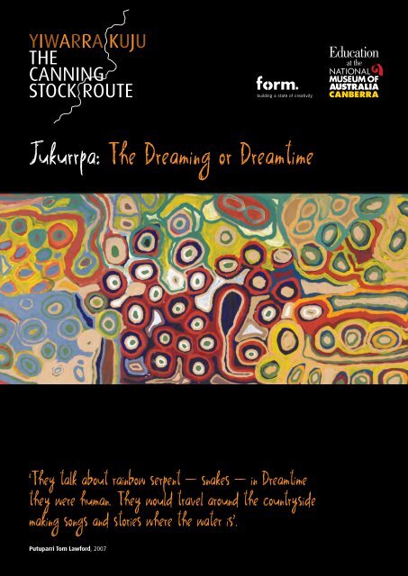 The Dreaming or Dreamtime - National Museum of Australia