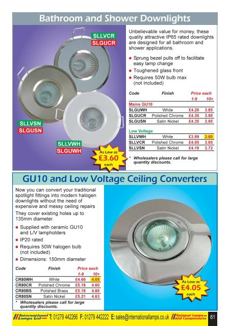 SPRING/SUMMER PROMOTION - National Lamps and Components