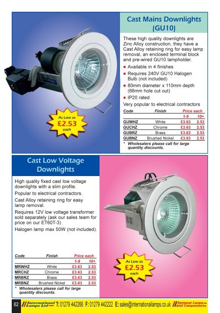 SPRING/SUMMER PROMOTION - National Lamps and Components