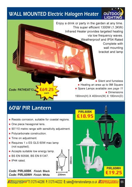 SPRING/SUMMER PROMOTION - National Lamps and Components