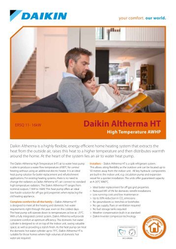 Daikin Altherma HT