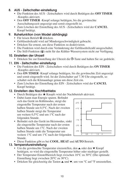 OPERATING MANUAL - Daikin