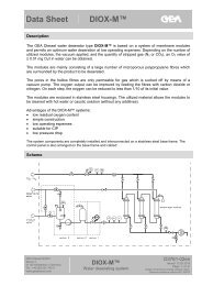 Data Sheet DIOX-Mâ¢ - GEA Diessel