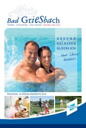 ND EN ICH „ES GIBT NICHTS GUTES AUSSER ... - Bad Griesbach