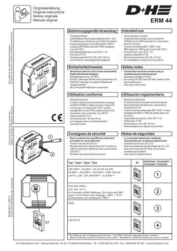 ERM 44 - D+H Mechatronic