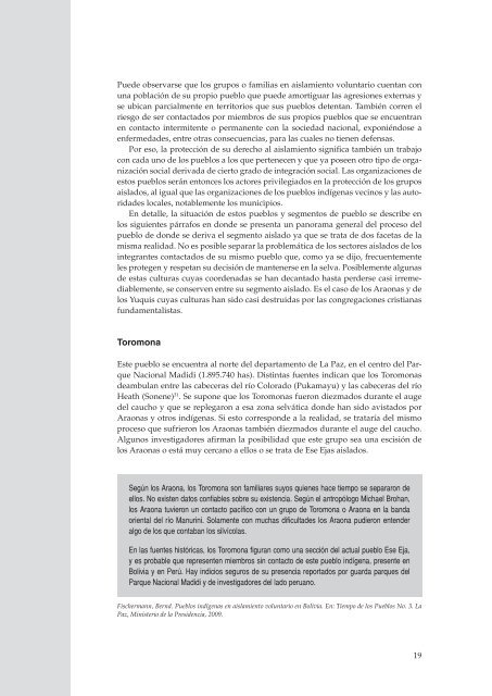 EntRE El EtnOCiDiO y la ExtinCiOn - CEBEM