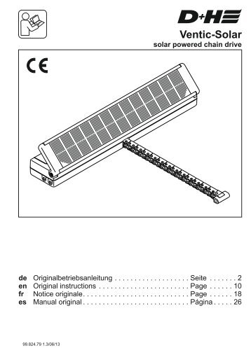 Ventic-Solar - D+H Mechatronic