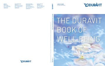 the Duravit book of w e ll-being Edition 1 - Produkte24.com