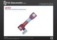 Scheda Tecnica - F.lli Giacomello