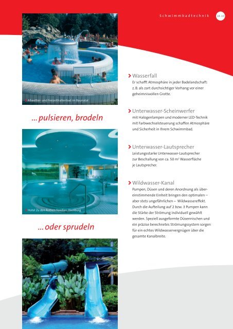 Wasseraufbereitung Schwimmbadtechnik - Water Treatment by ...