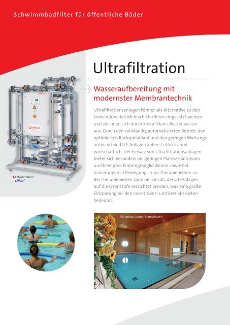 Wasseraufbereitung Schwimmbadtechnik - Water Treatment by ...