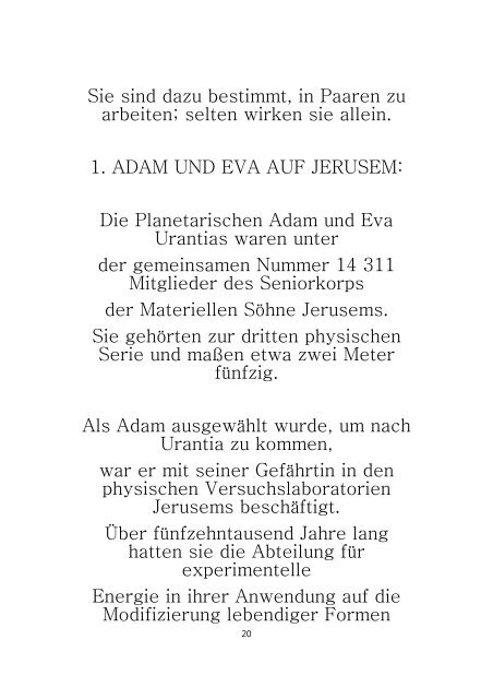 Adam & Eva - Definitionen: