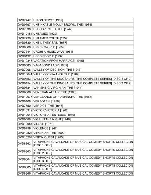 PDF format - UCLA Film & Television Archive