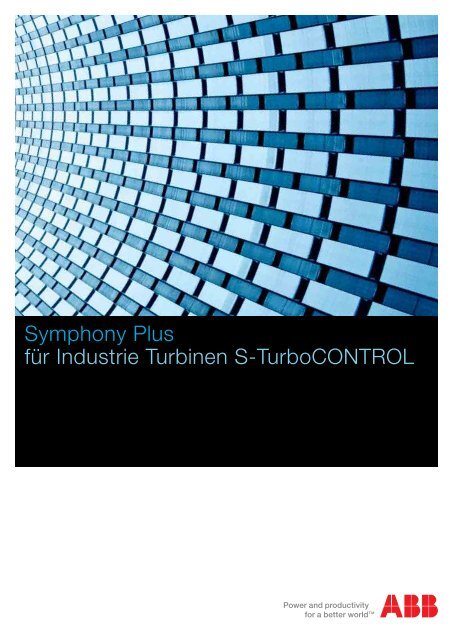 Symphony Plus für Industrie Turbinen S-TurboCONTROL