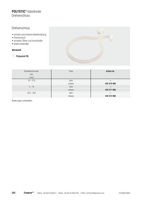 POLYSTIC® Kabelbinder