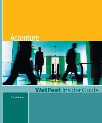 Accenture: An insider guide - Gymkhana