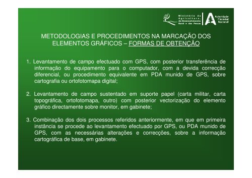 Metodologia de representaÃƒÂ§ÃƒÂ£o das RPDFCI - ICNF