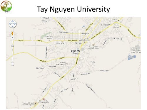 Introduction of Tay Nguyen University, Frem