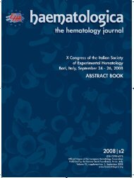 Haematologica 2008;93:supplement no. 2