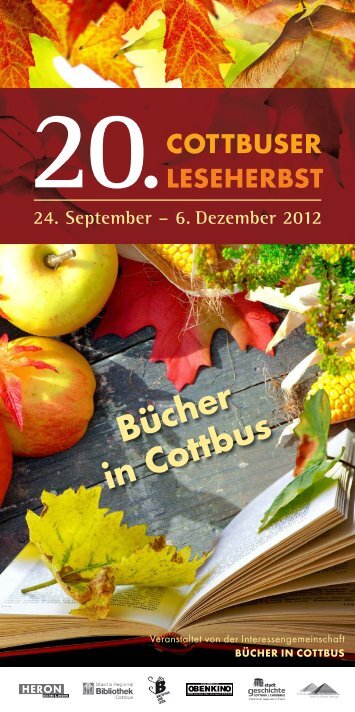 Cottbuser Leseherbstes - Bibliothek Cottbus