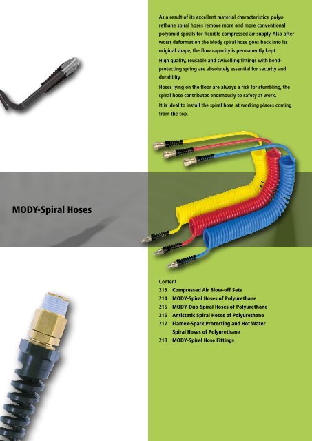 MODY-Spiral Hoses