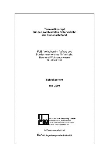 Terminalkonzept für den kombinierten ... - BN Deggendorf