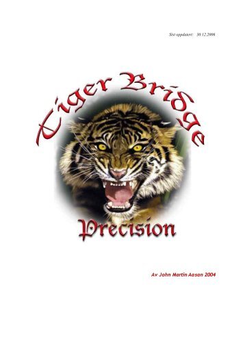 Tiger Precision Club