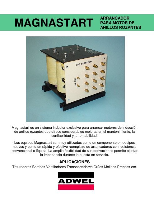 MAGNASTART ARRANCADOR - Iris Power Engineering