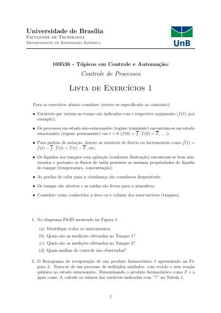 Lista de ExercÃ­cios 1 - LARA