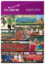 EVENTS 2013 - Patricio Sport Events