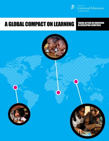A Global Compact on Learning - Brookings Institution